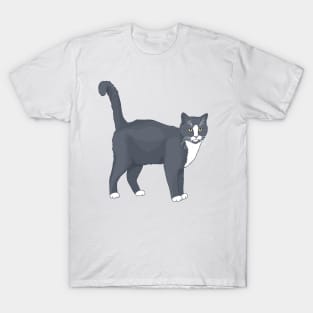 Tuxedo Short Hair Cat T-Shirt